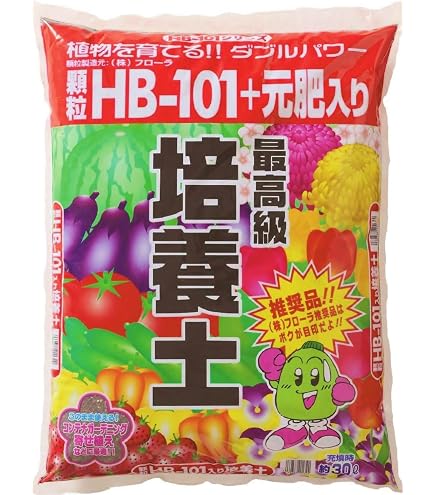 Amazon | HB-101 元肥入り培養土 5L 園芸 培養土 | 用土